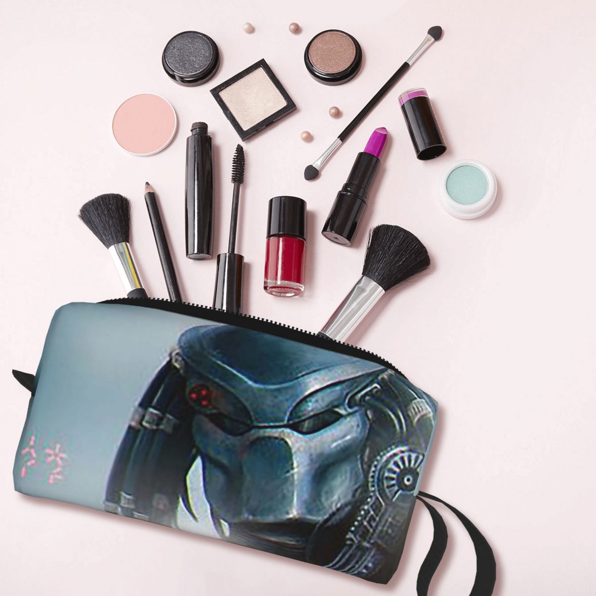 Beauty Makeup Wallpaper - Predator Wallpaper Makeup Bag Cosmetic Organizer