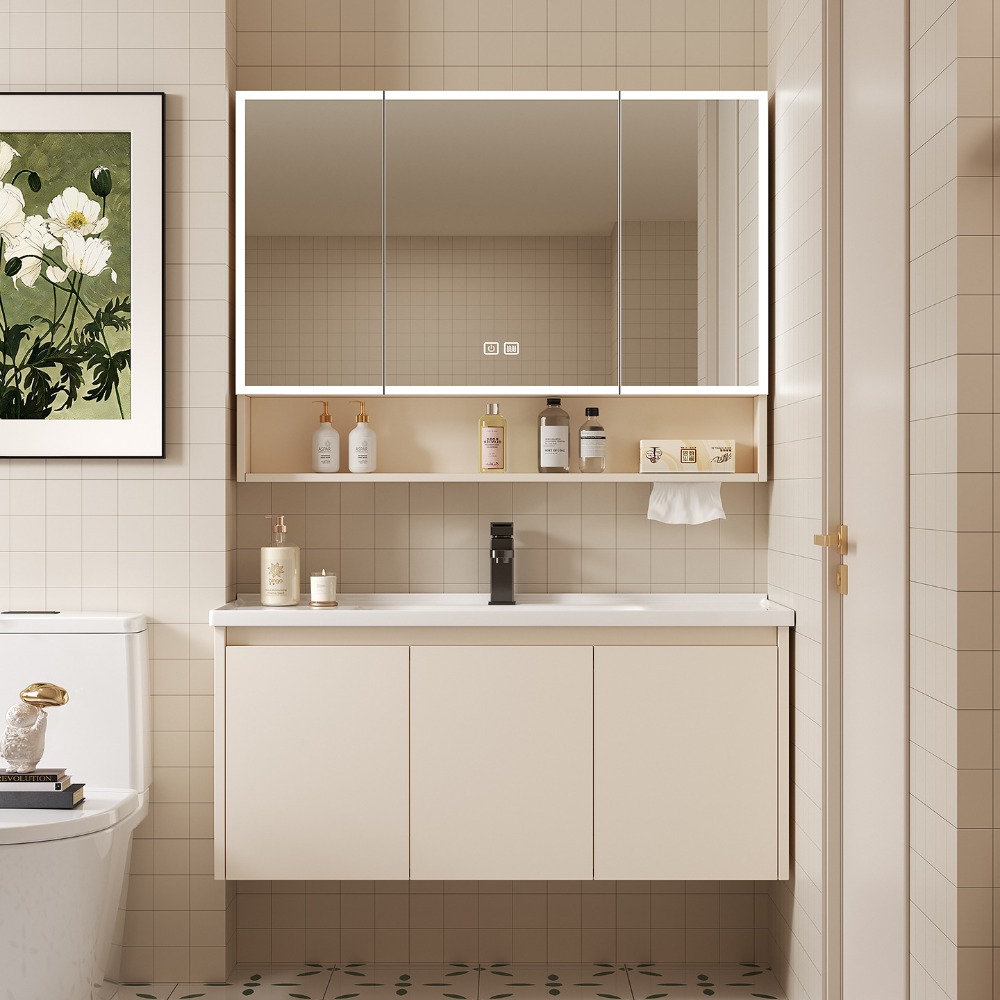 Beauty Makeup Wallpaper - bathroom smart storage mirror cabinet separately