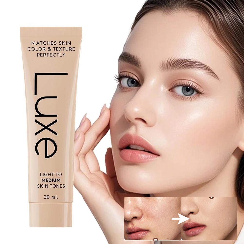 Concealer Full Coverage - 30ml Luxe Self-Adjusting Skin Tone Foundation