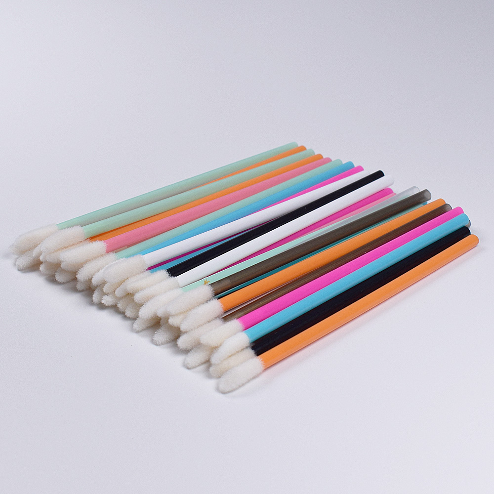 50Pcs Disposable Lip Brush Eye - Beauty Kiss Makeup 评论和价格