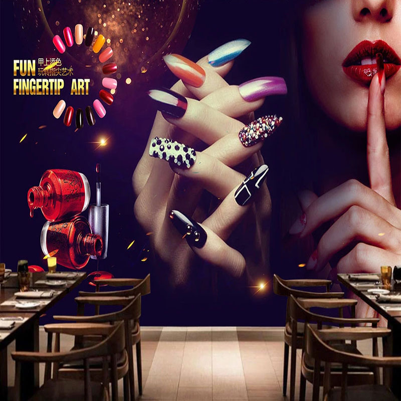 Custom Any Size Wallpaper 3D S - Beauty Makeup Wallpaper 评论和价格