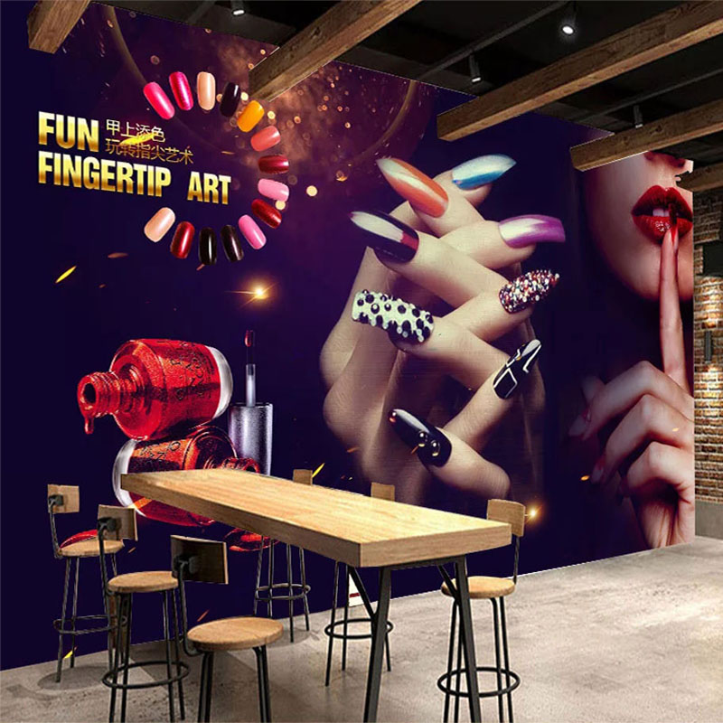 Custom Any Size Wallpaper 3D S - Beauty Makeup Wallpaper 评论和价格