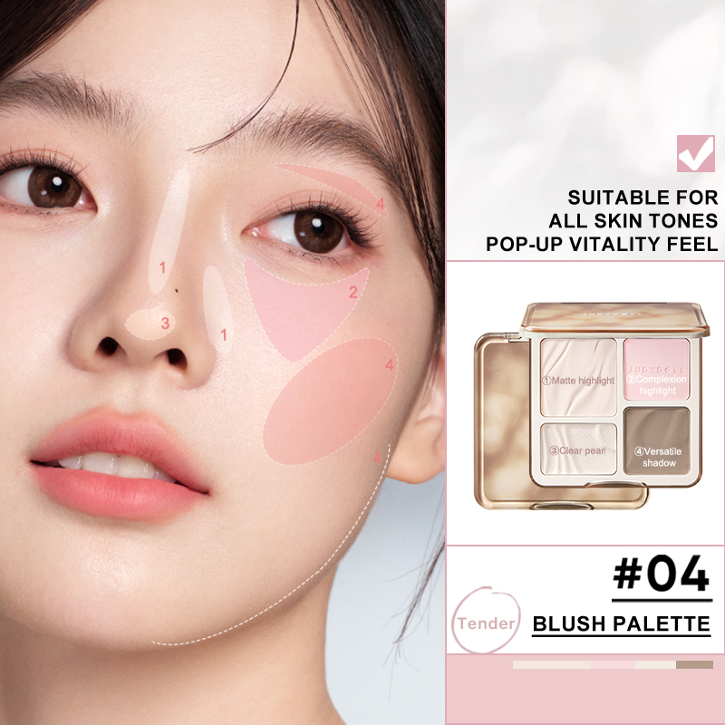 Judydoll Highlighter & Contour - Highlighter Bronzer Palette 评论和价格