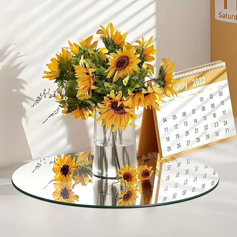 10pcs 30cm Round 2D Acrylic Mi - Beauty Makeup Wallpaper 评论和价格