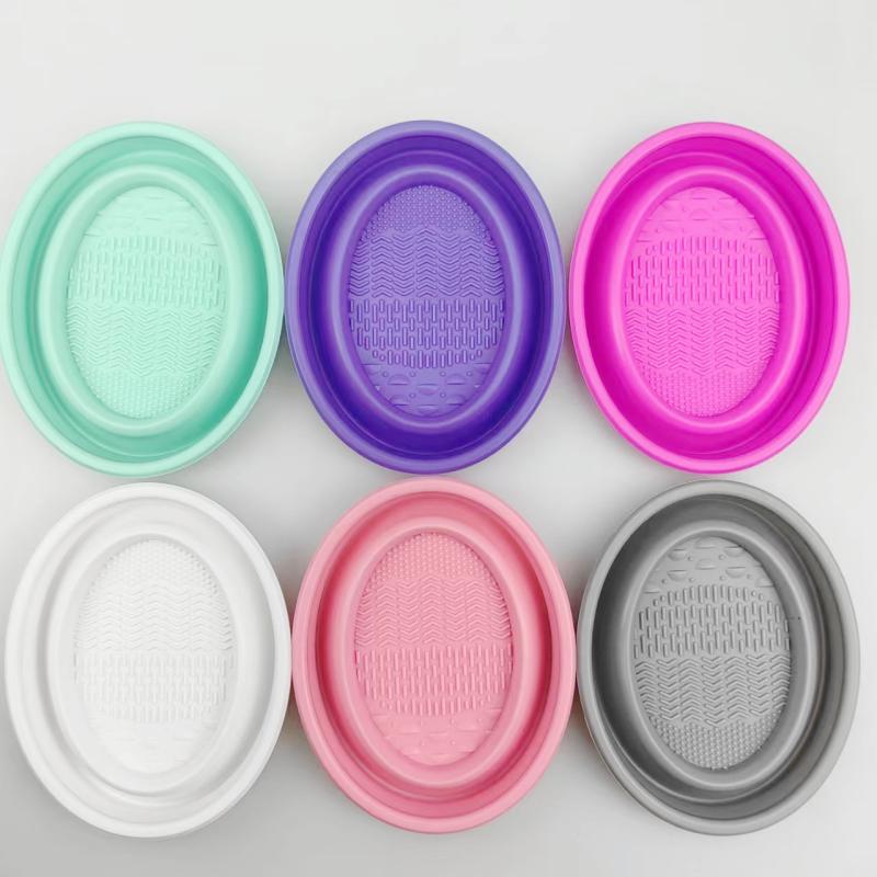 Folding Powder Puff Cleaning B - Beauty Makeup Box 评论和价格