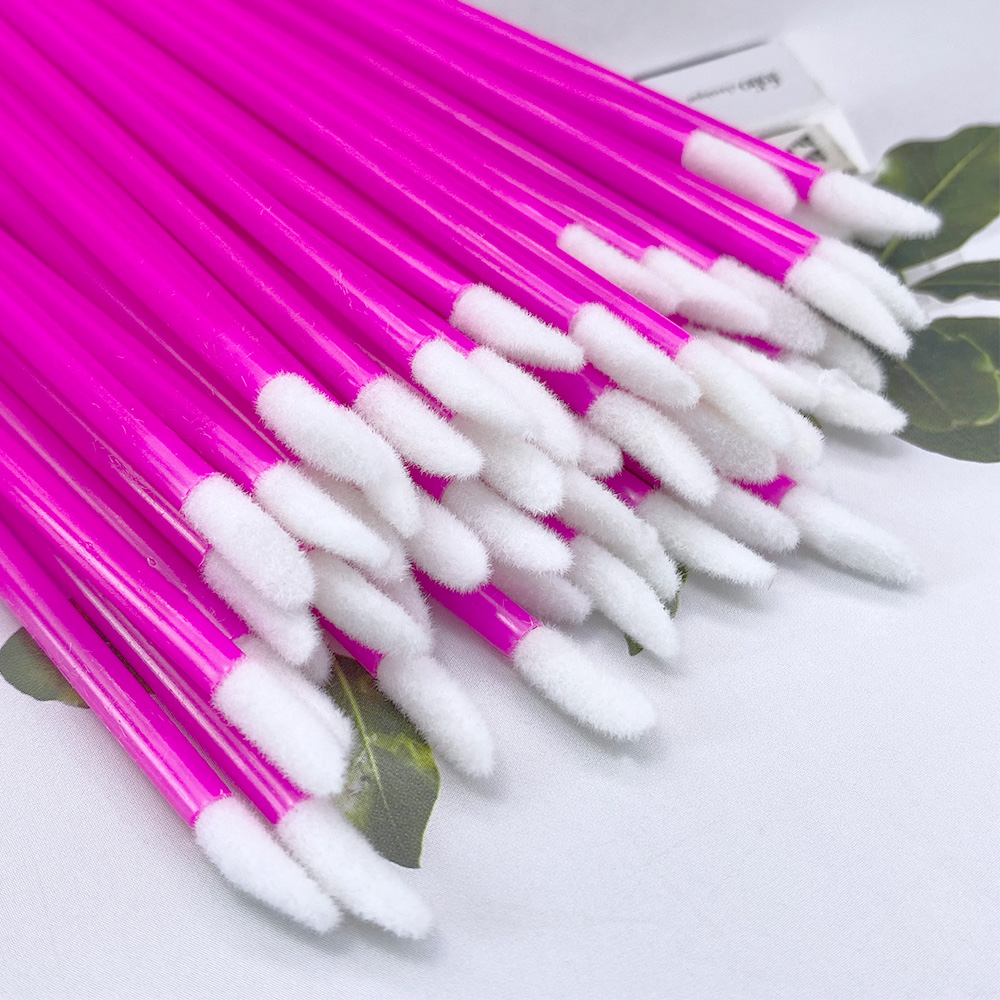 100Pcs Disposable Lip Brush Ey - Beauty Kiss Makeup 评论和价格