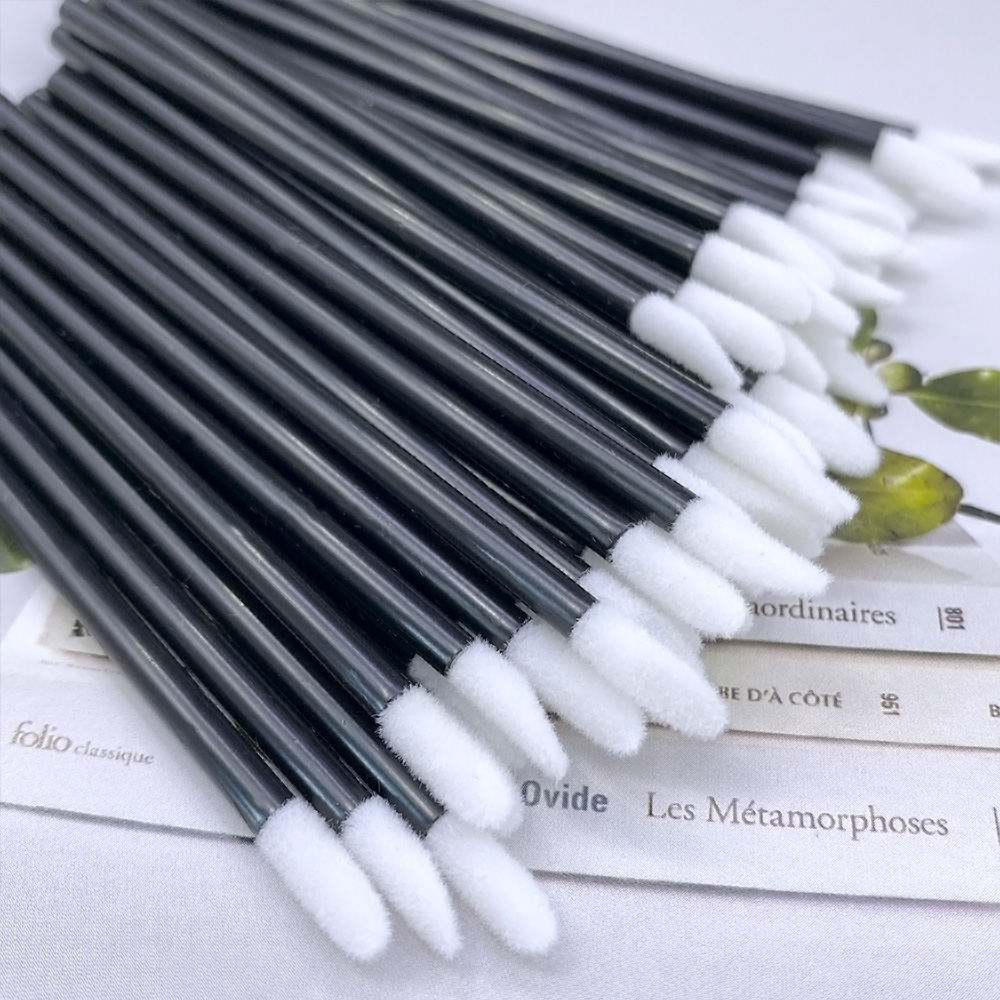 100Pcs Disposable Lip Brush Ey - Beauty Kiss Makeup 评论和价格