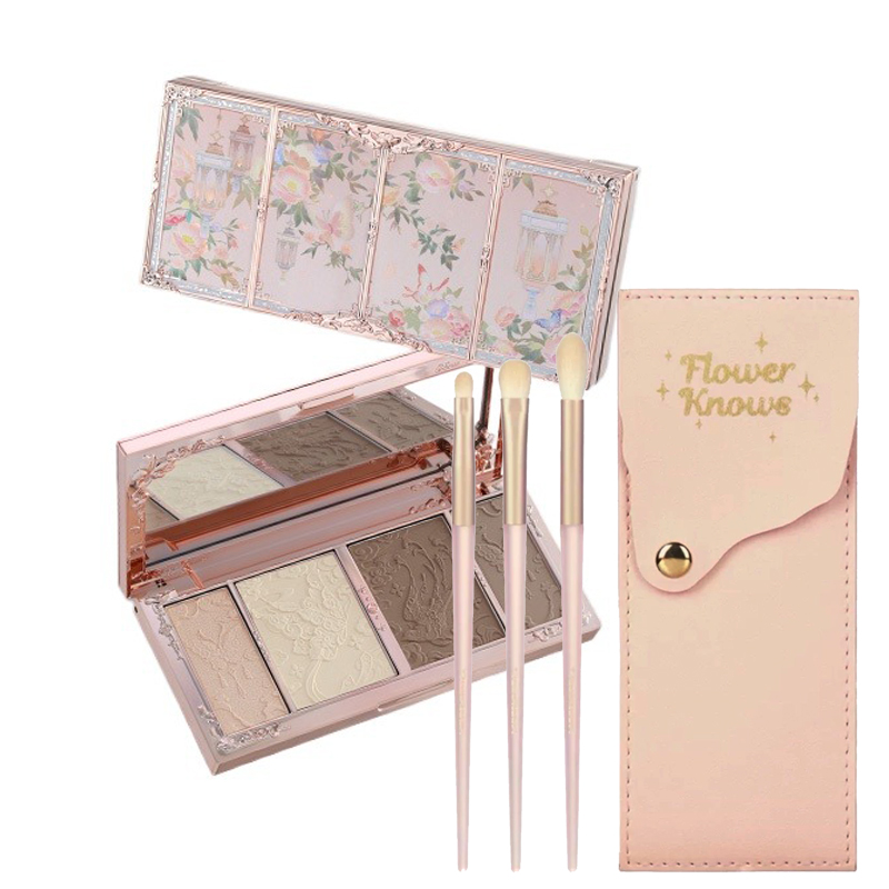 Flower Knows Makeup Butterfly  - Highlighter Bronzer Palette 评论和价格
