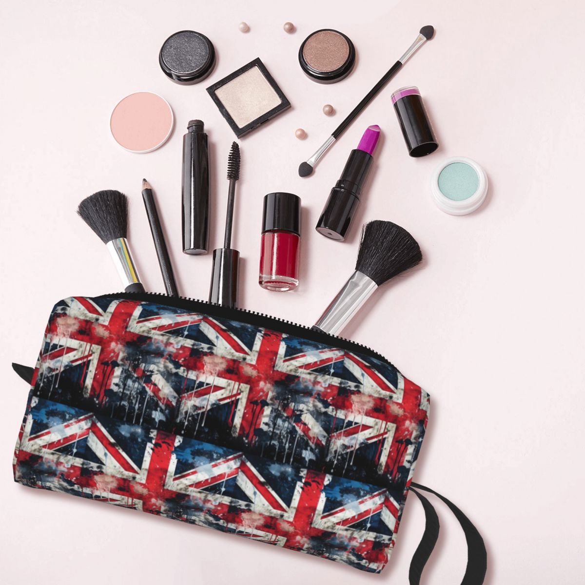 UK Flag Paint Texture Makeup B - Beauty Makeup Uk 评论和价格