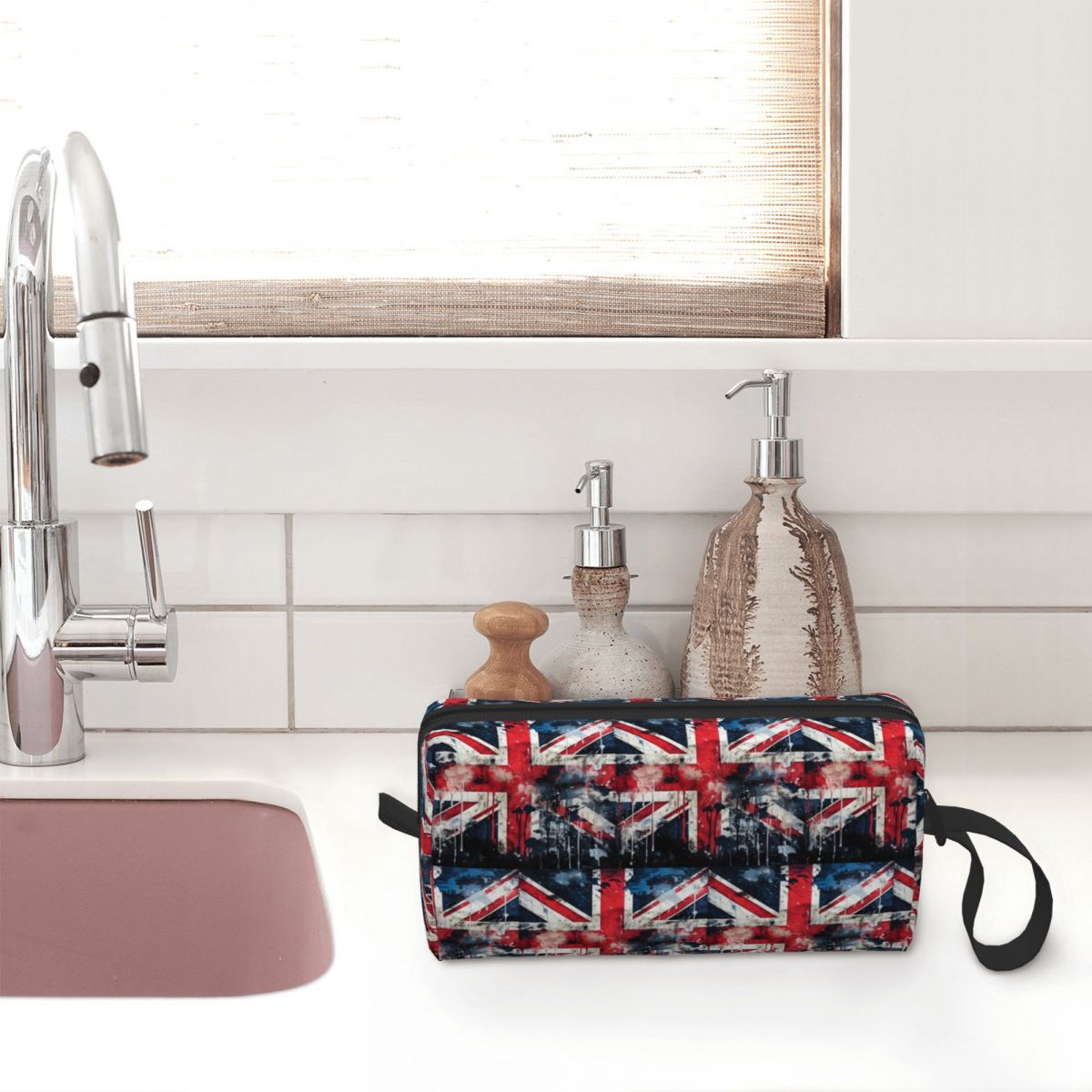 UK Flag Paint Texture Makeup B - Beauty Makeup Uk 评论和价格