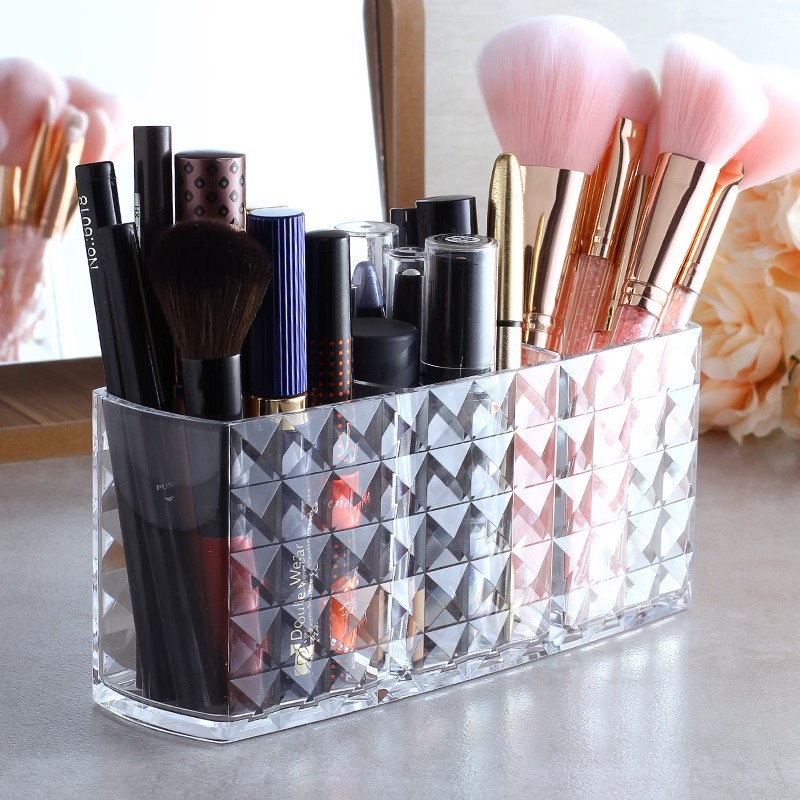 Transparent Acrylic Cosmetic O - Beauty Kiss Makeup 评论和价格