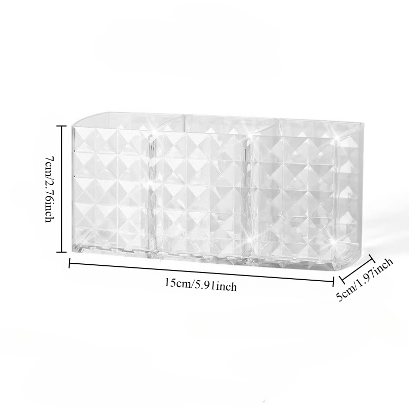 Transparent Acrylic Cosmetic O - Beauty Kiss Makeup 评论和价格