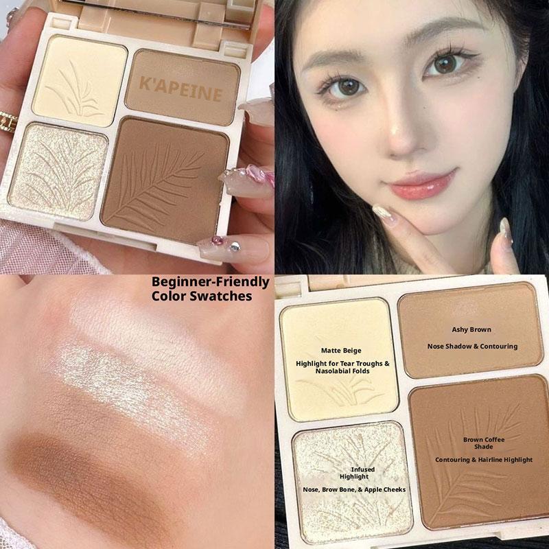 Highlight Contouring All-in-on - Highlighter Bronzer Palette 评论和价格
