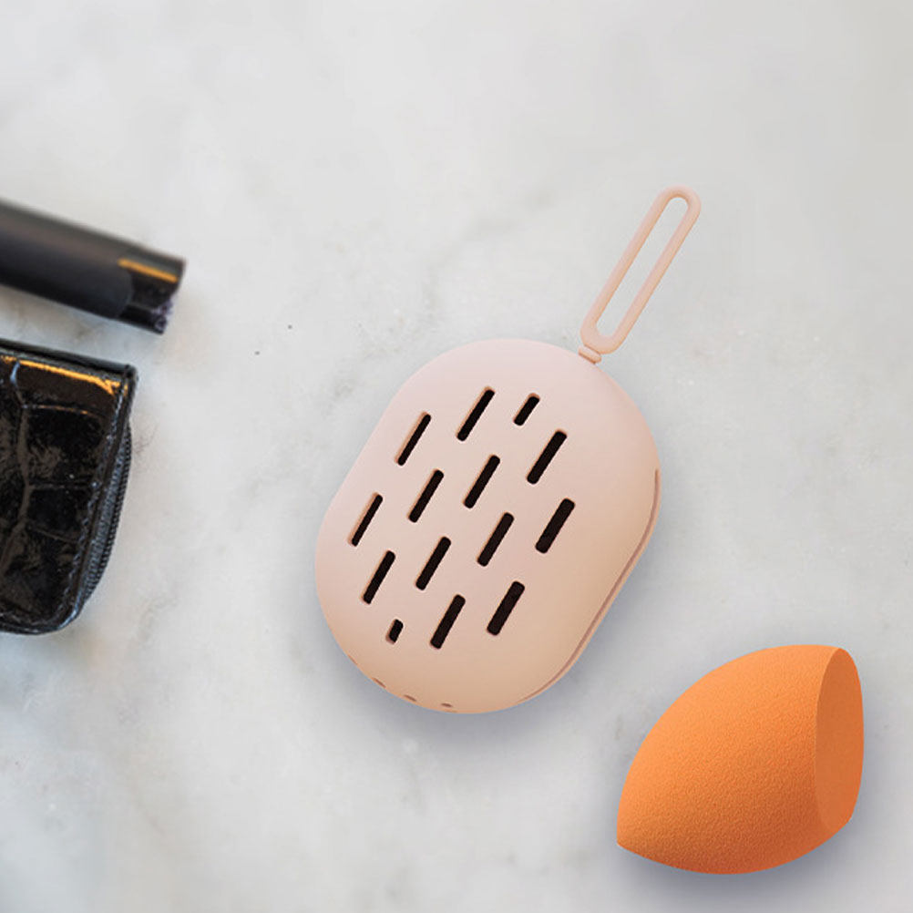 2Pcs Makeup Sponge Box Silicon - Beauty Makeup Box 评论和价格