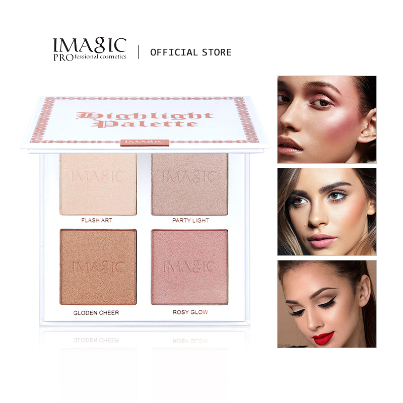 IMAGIC 4-Color Highlighter&Con - Highlighter Bronzer Palette 评论和价格