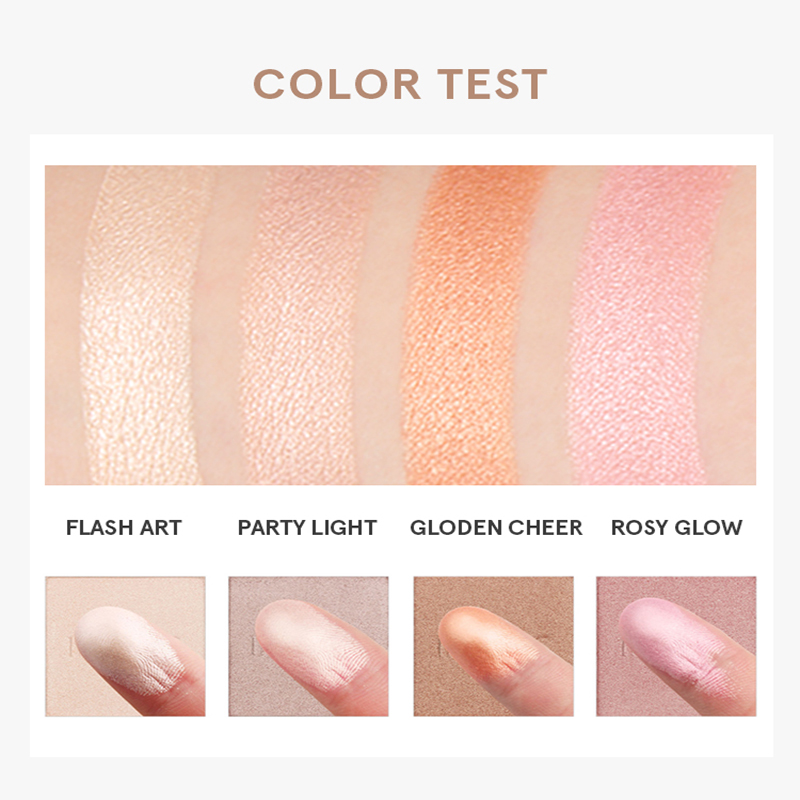 IMAGIC 4-Color Highlighter&Con - Highlighter Bronzer Palette 评论和价格