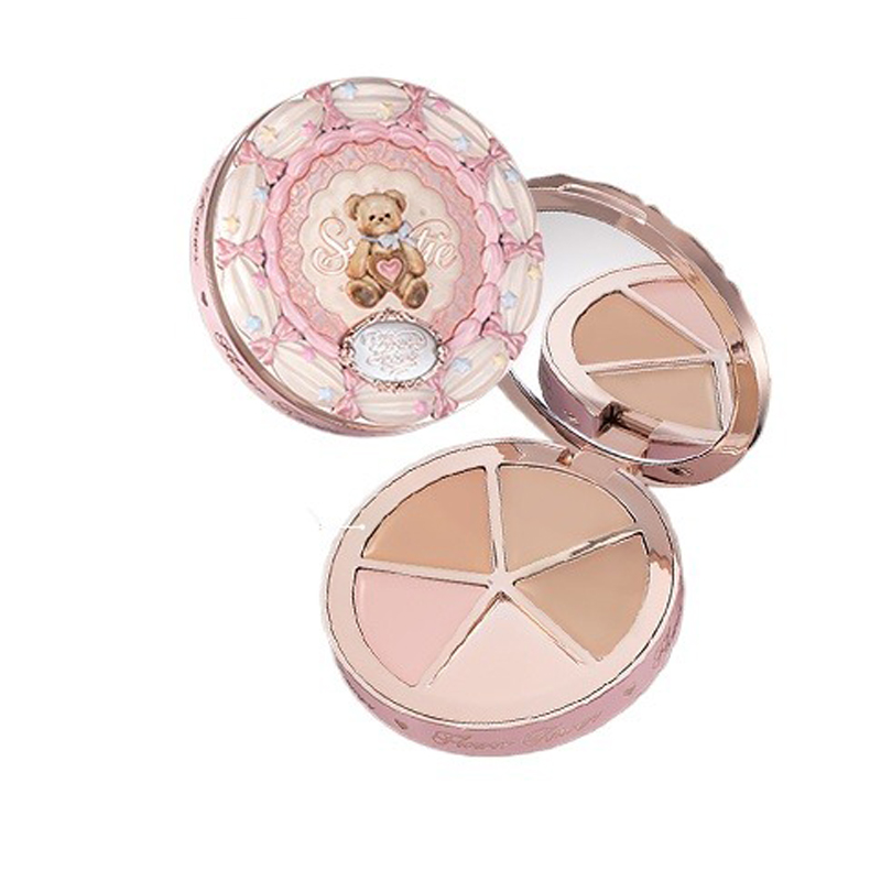 FLOWER KNOWS THE SWEETIE BEAR  - Highlighter Bronzer Palette 评论和价格