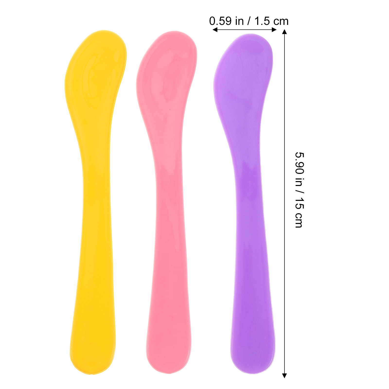 10Pcs Spatula Set PP Handle Fa - Makeup Beauty Set 评论和价格