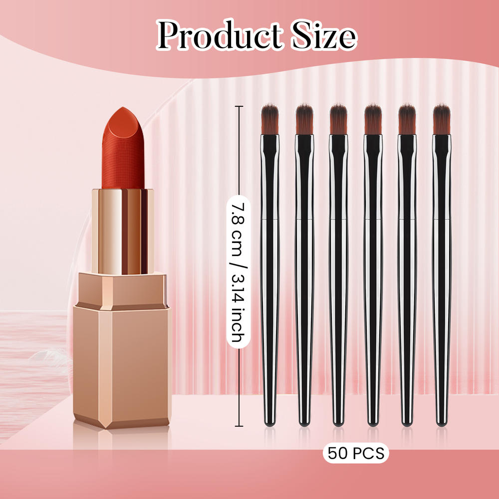 50/100pcs Disposable Lip Brush - Makeup Beauty Set 评论和价格