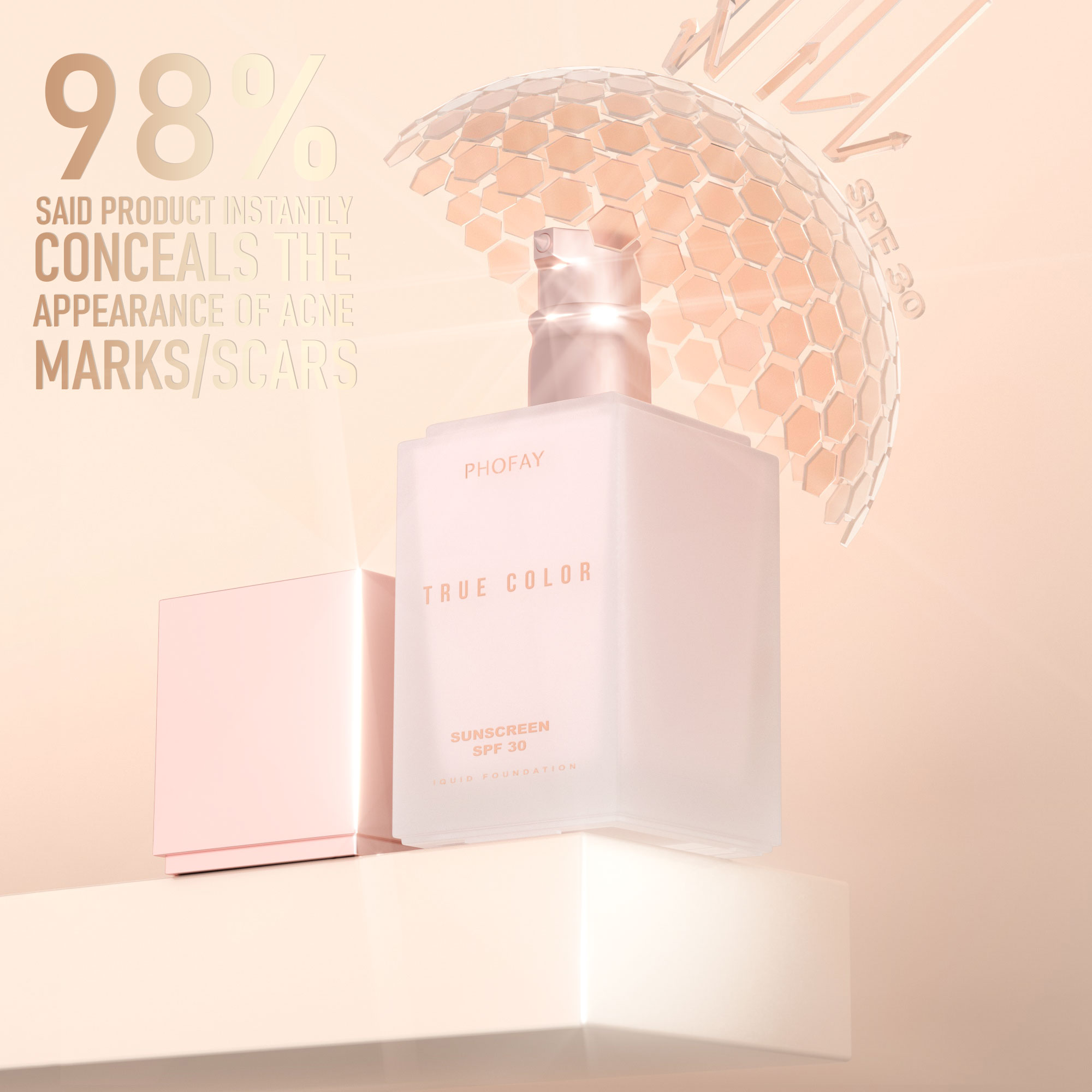 4 In 1 Foundation Long-wearing - Concealer Full Coverage 评论和价格