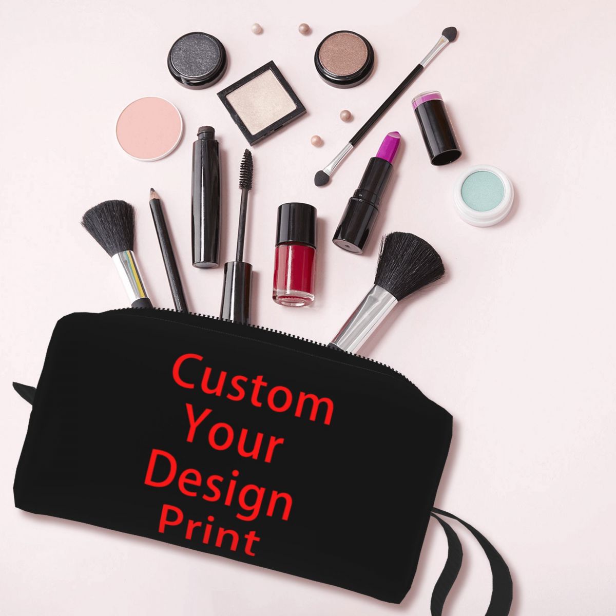 Custom Your Design Toiletry Ba - Beauty Makeup Logo Design 评论和价格