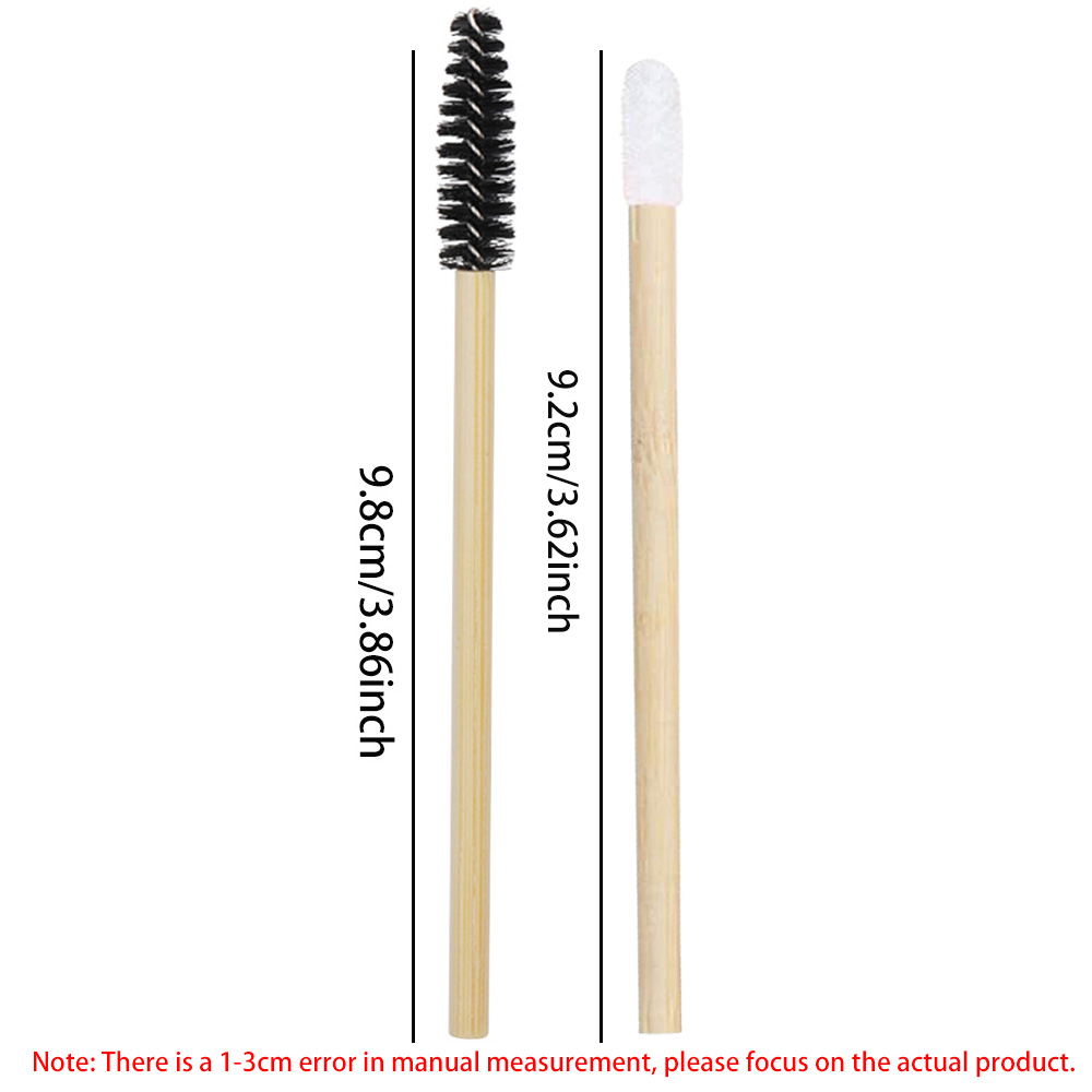 50/100pcs Lip Brushes Kits Bam - Beauty Kiss Makeup 评论和价格