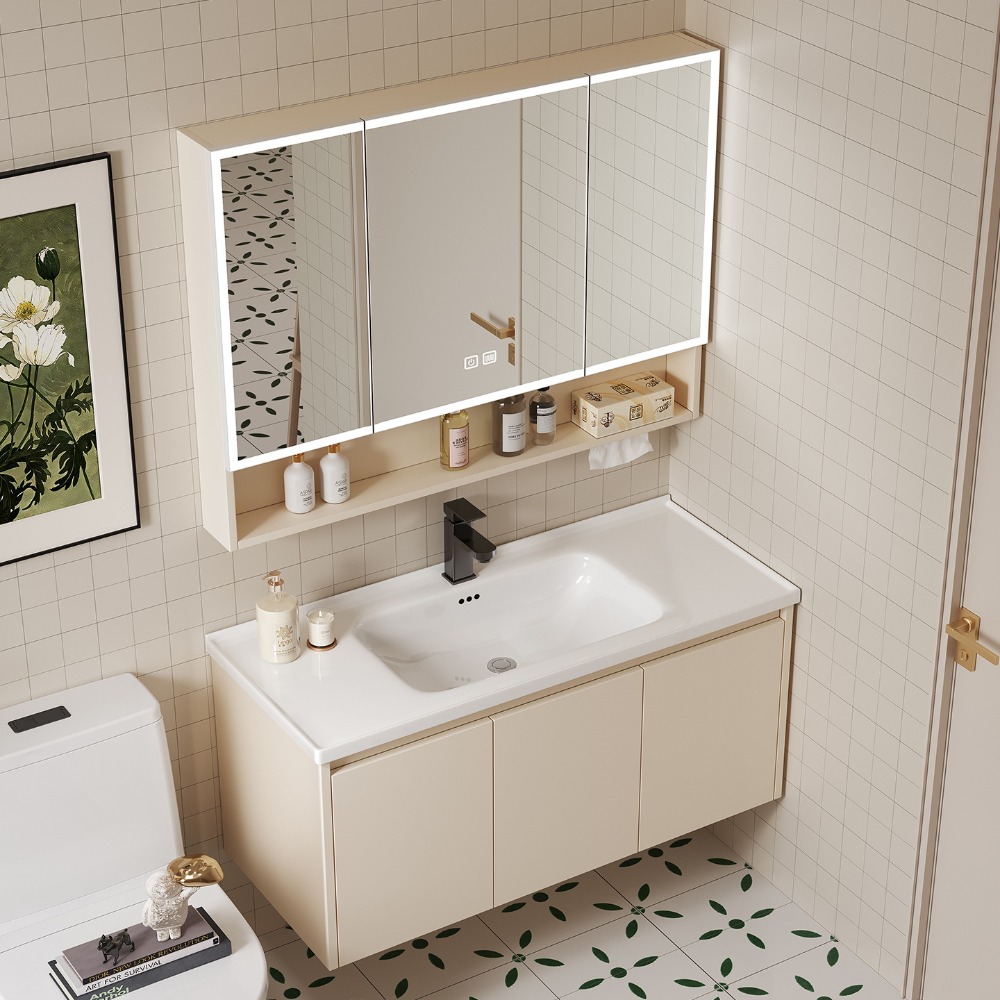bathroom smart storage mirror  - Beauty Makeup Wallpaper 评论和价格