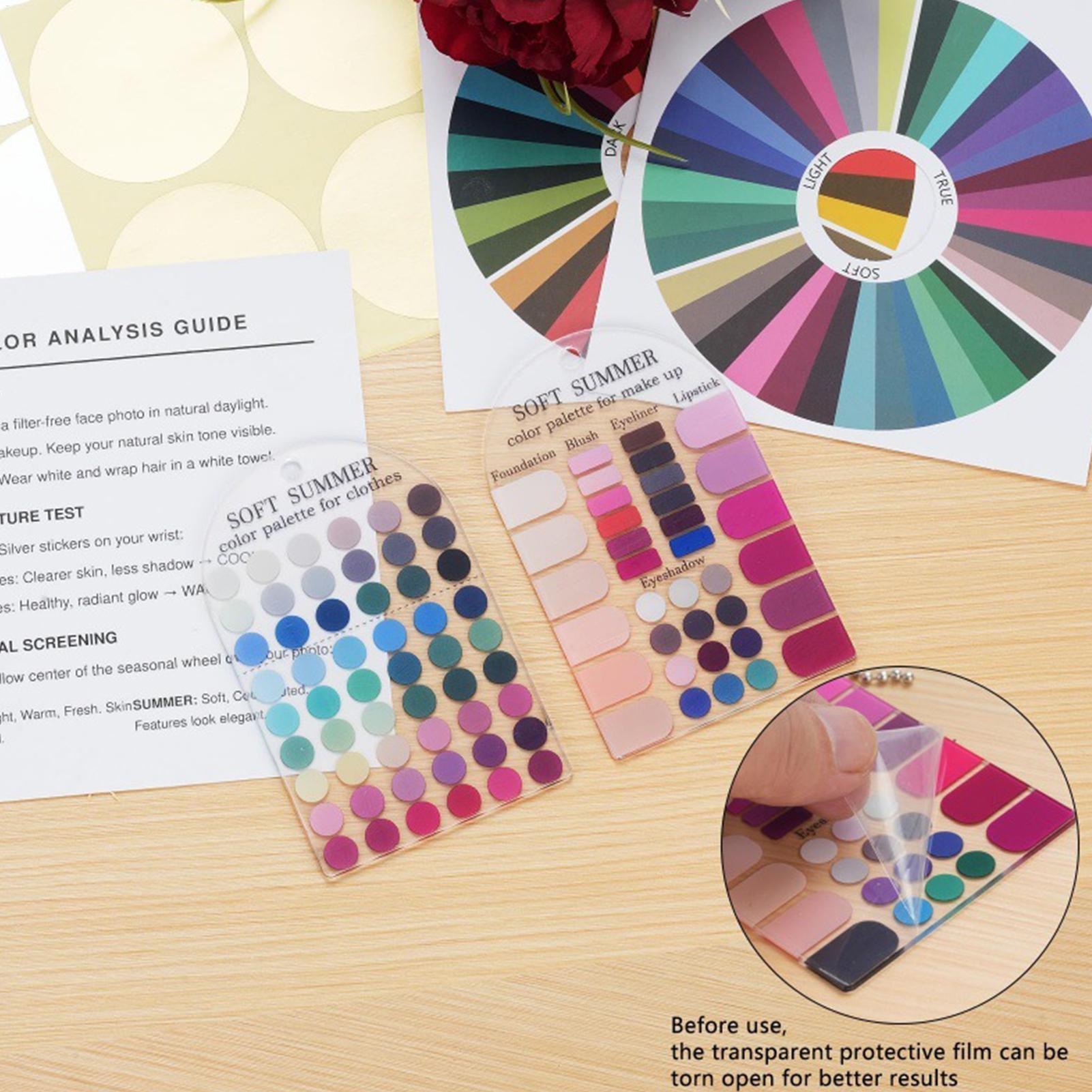 Soft Summer Color Palette Card - Beauty Kiss Makeup 评论和价格