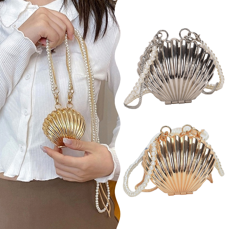 Metal Shell Bag Mini Lipstick  - Beauty Kiss Makeup 评论和价格