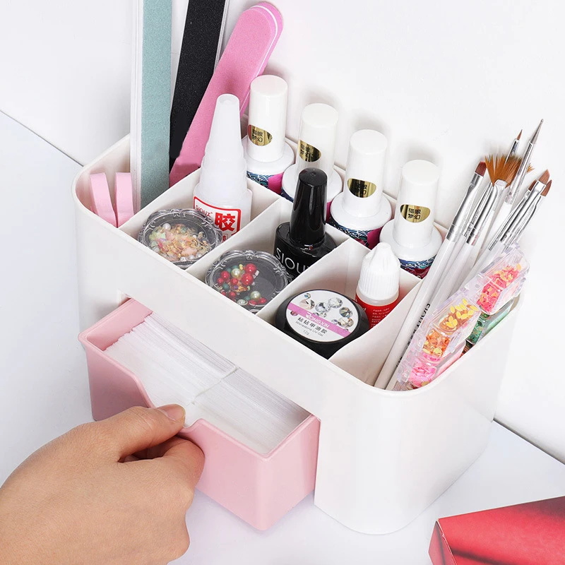 Nail Art Organizer Desktop Dra - Beauty Kiss Makeup 评论和价格