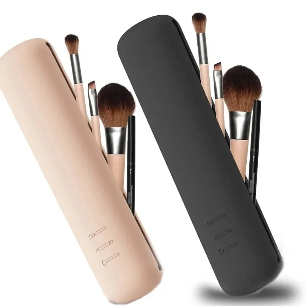 Travel Makeup Brush Holder Sil - Beauty Makeup Bag 评论和价格