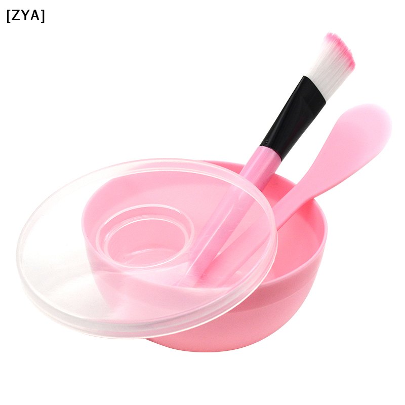 Facial Brush Mask Bowl Spoon S - Makeup Beauty Set 评论和价格