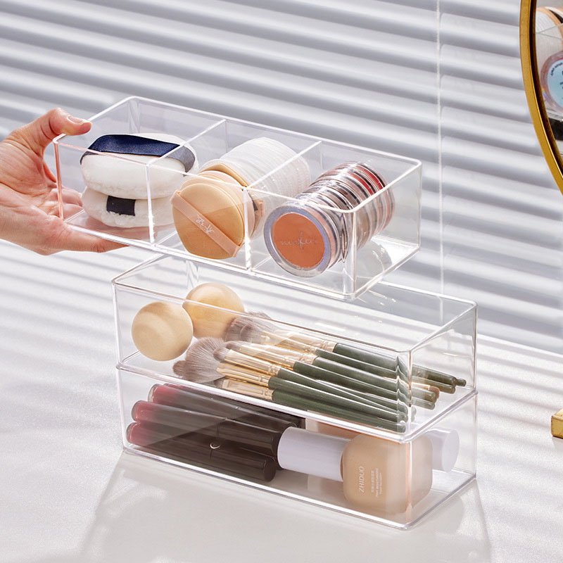 Acrylic Cosmetics Storage Box  - Beauty Kiss Makeup 评论和价格