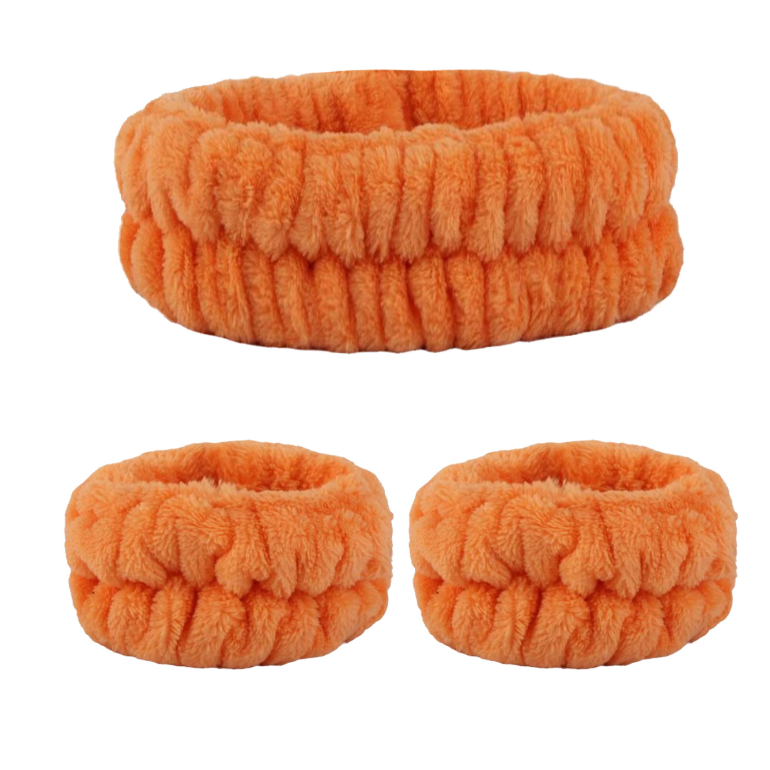 Velvet soft elastic headband f - Makeup Beauty Set 评论和价格
