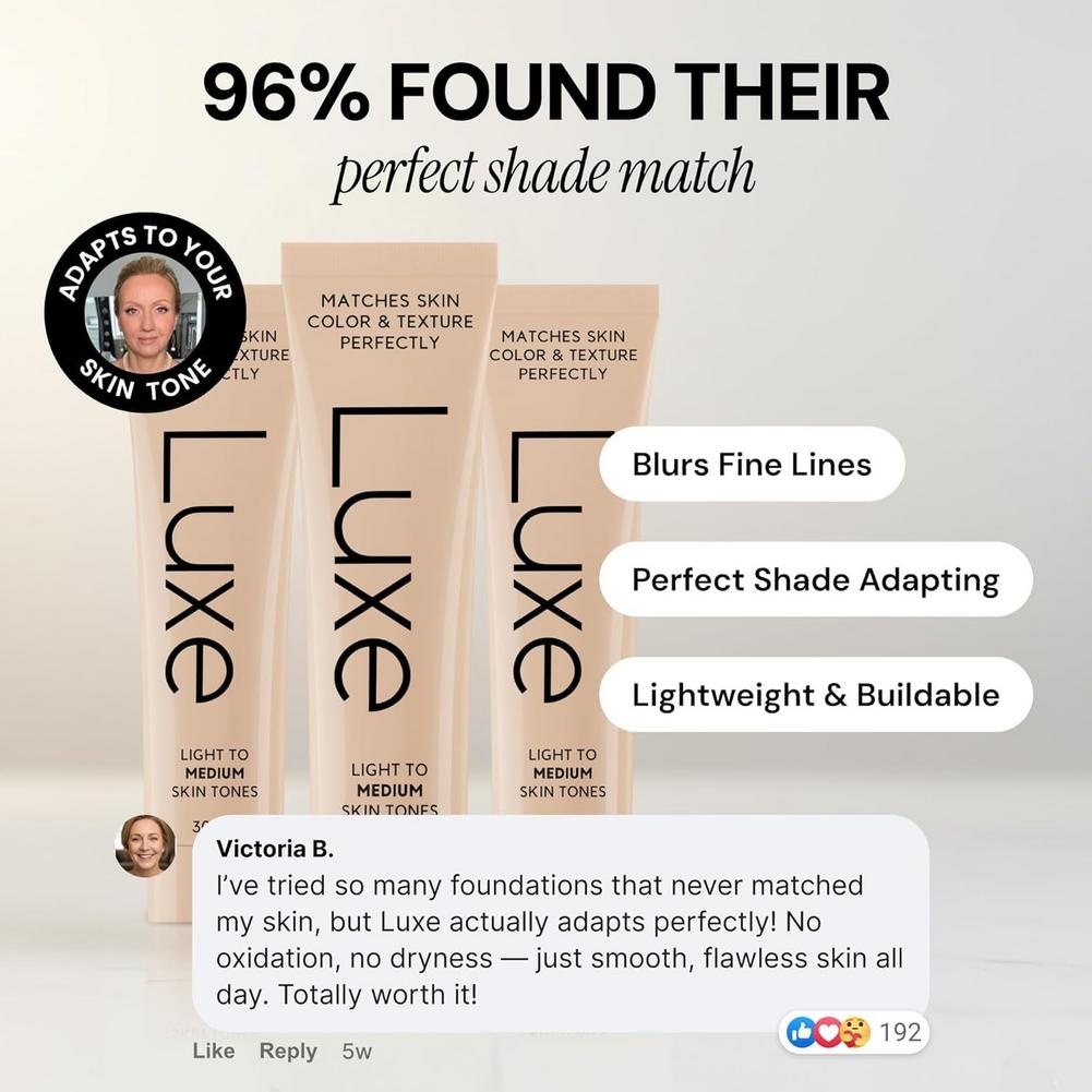 30ml Luxe Self-Adjusting Skin  - Concealer Full Coverage 评论和价格