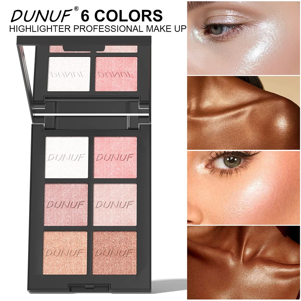 6 color Highlighter Palette Hi - Highlighter Bronzer Palette 评论和价格