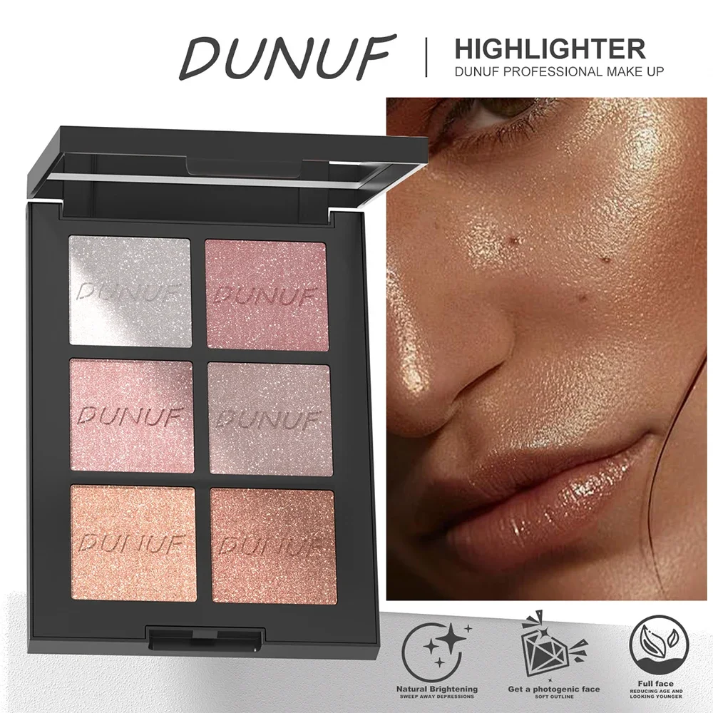 6 color Highlighter Palette Hi - Highlighter Bronzer Palette 评论和价格